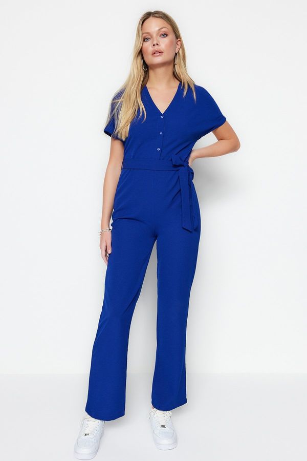 Trendyol Дамски гащеризон. Trendyol Belted