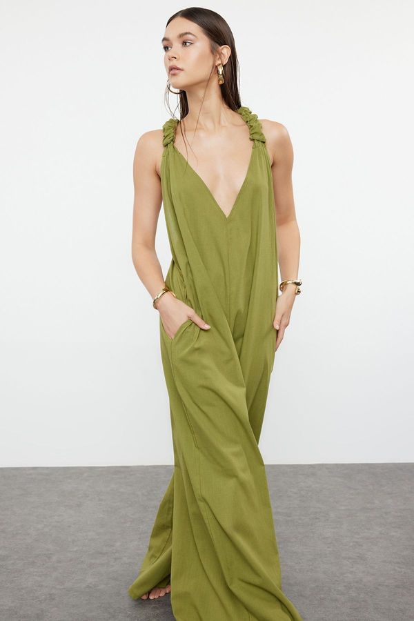 Trendyol Дамски гащеризон. Trendyol Detailed