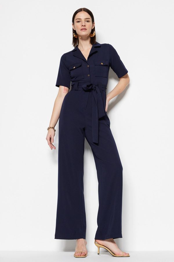 Trendyol Дамски гащеризони Trendyol Belted