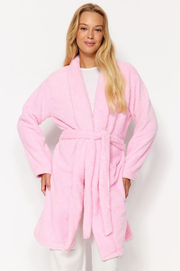 Trendyol Дамски халат. Trendyol Wellsoft