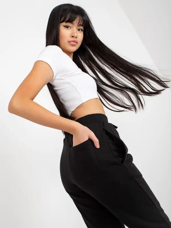 Mayflies Дамски изолиран потник с вратовръзка - черен