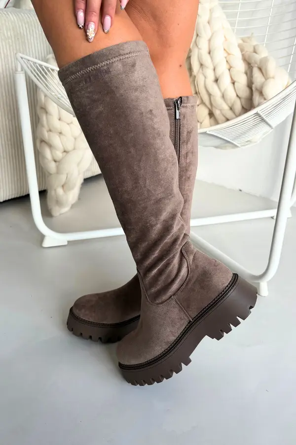 BIG STAR SHOES Дамски изолирани ботуши на платформата Big Star