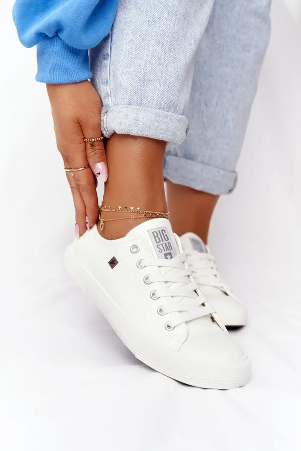 BIG STAR SHOES Дамски кецове Big Star Leather