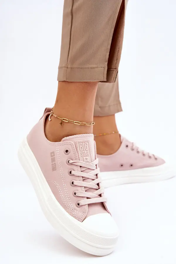 BIG STAR SHOES Дамски кецове BIG STAR SHOES Pink