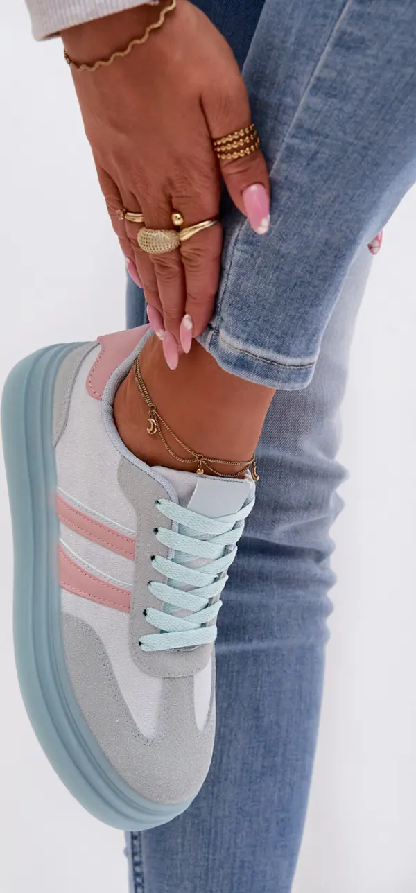 Boto Дамски кецове на платформа Boto, сини