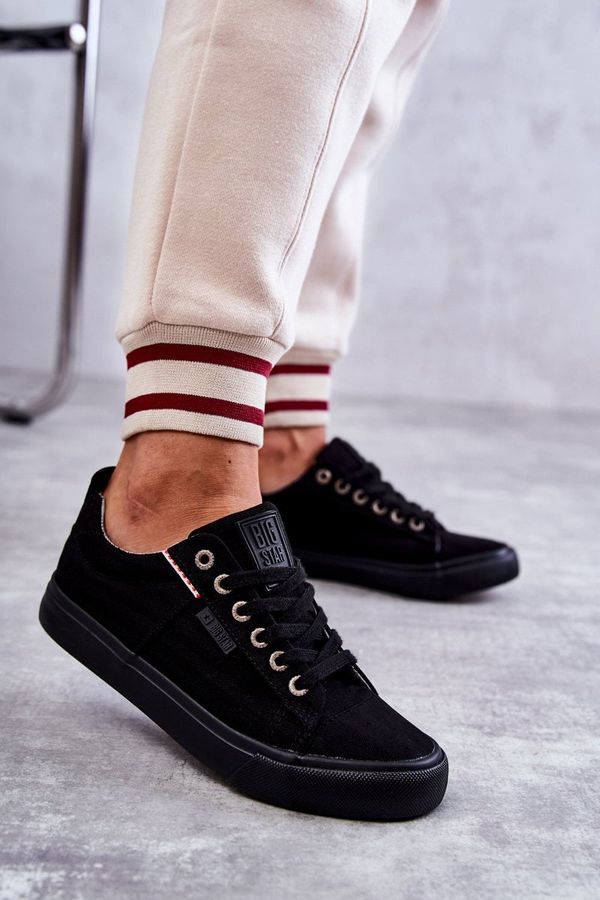 BIG STAR SHOES Дамски кецове. BIG STAR SHOES Black