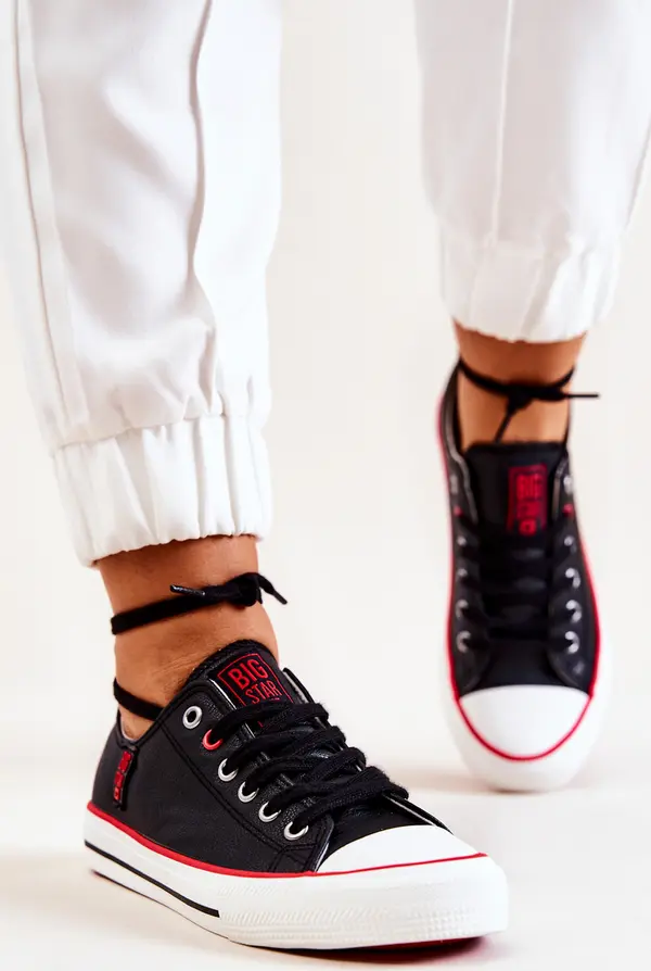 BIG STAR SHOES Дамски кецове. BIG STAR SHOES Leather