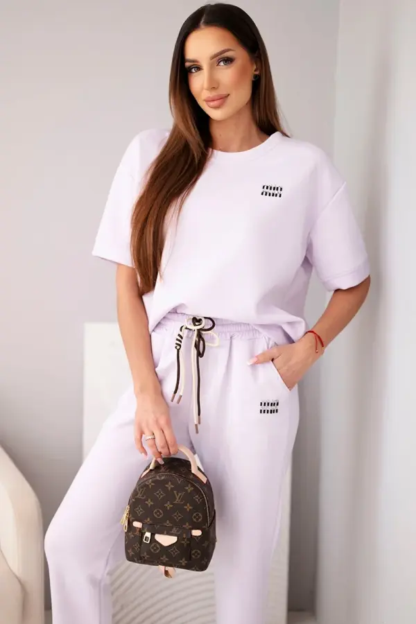 Kesi Włoski Дамски комплект Kesi Włoski, изработен от вискоза с цвят на масло