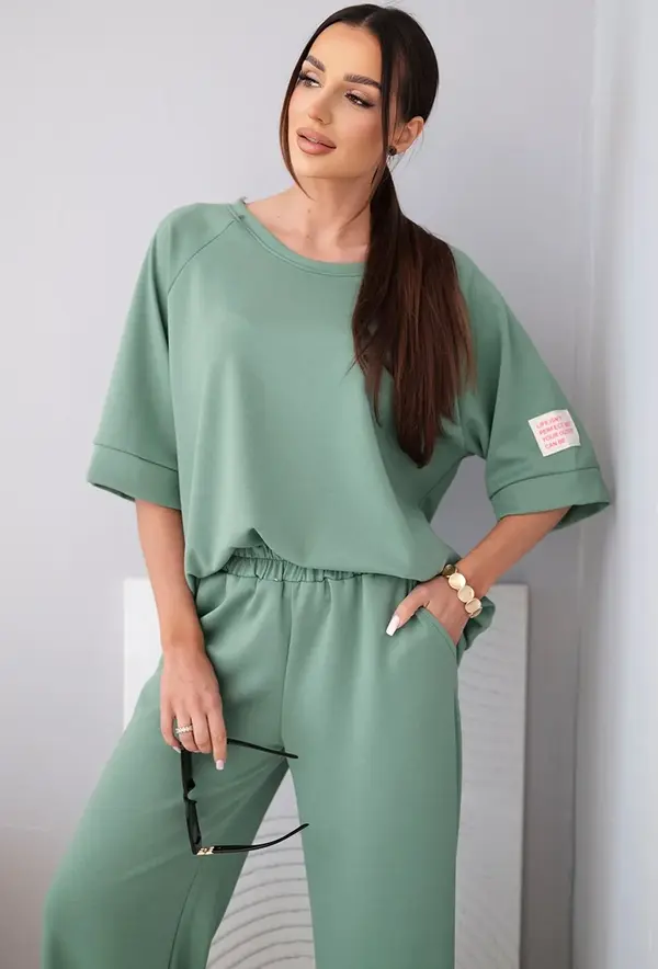 Kesi Włoski Дамски комплект Kesi Włoski от суитшърт и панталон