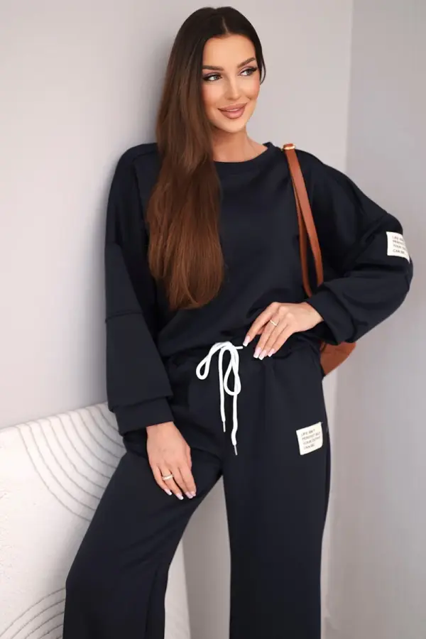 Kesi Włoski Дамски комплект Kesi Włoski от суитшърт + панталон