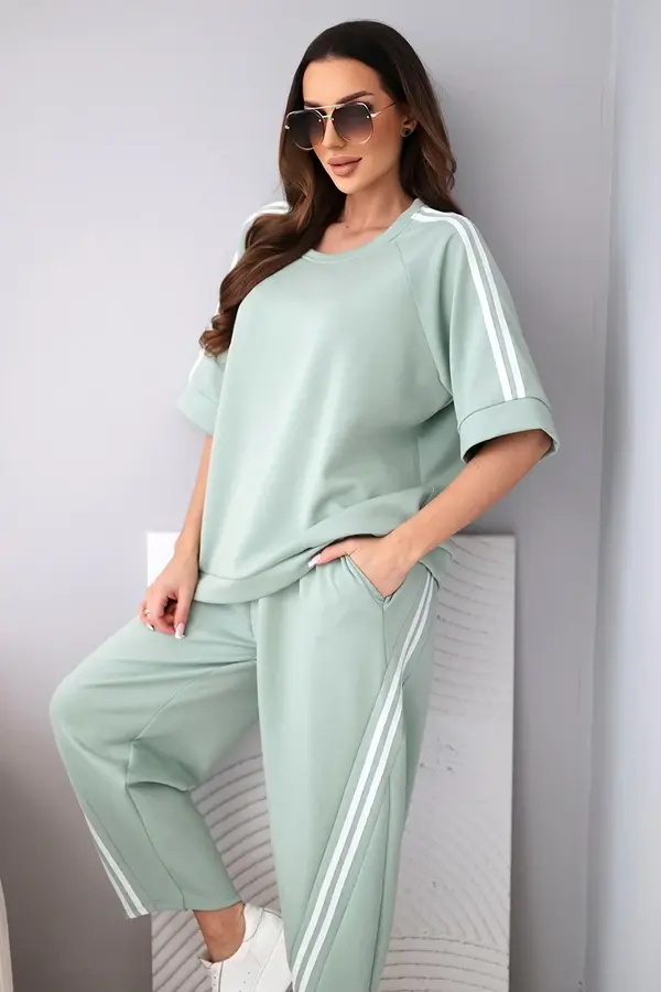 Kesi Włoski Дамски комплект Kesi Włoski: суитшърт и панталон