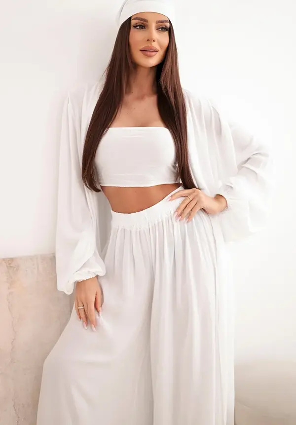 Kesi Włoski Дамски комплект от 4 части от вискоза в бохо стил