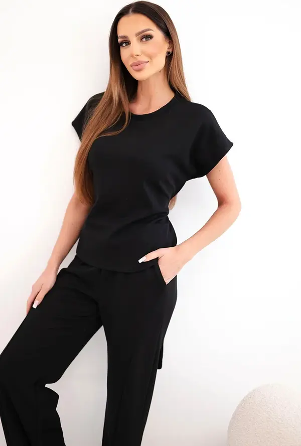 Kesi Włoski Дамски комплект от две части Kesi с къс ръкав