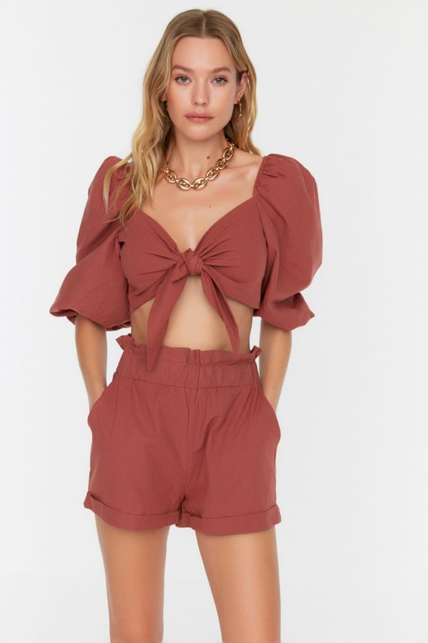 Trendyol Дамски комплект Trendyol Detail Upside