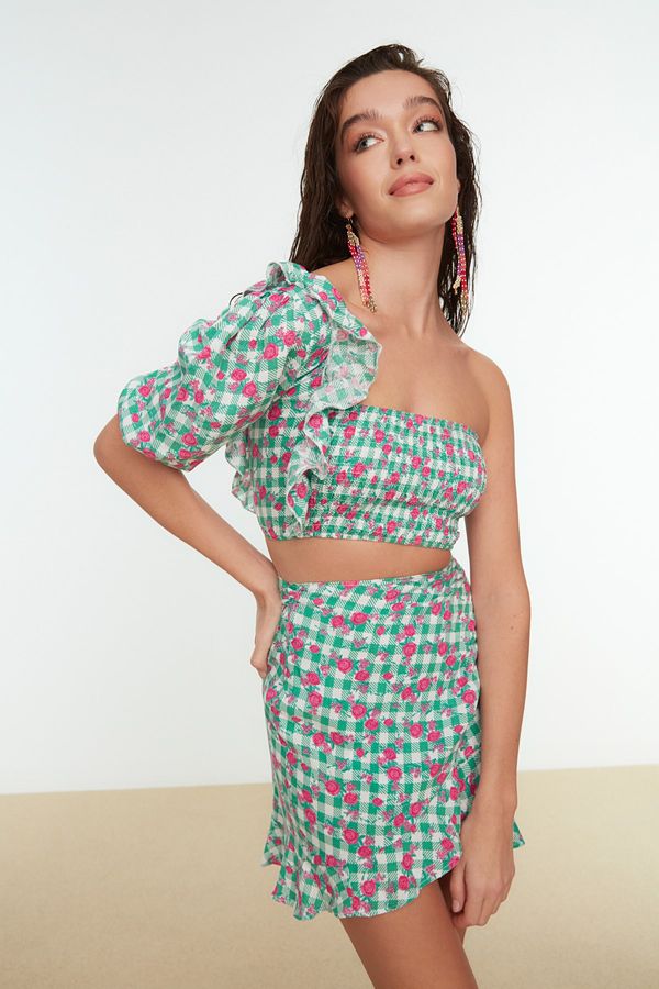 Trendyol Дамски комплект Trendyol Patterned