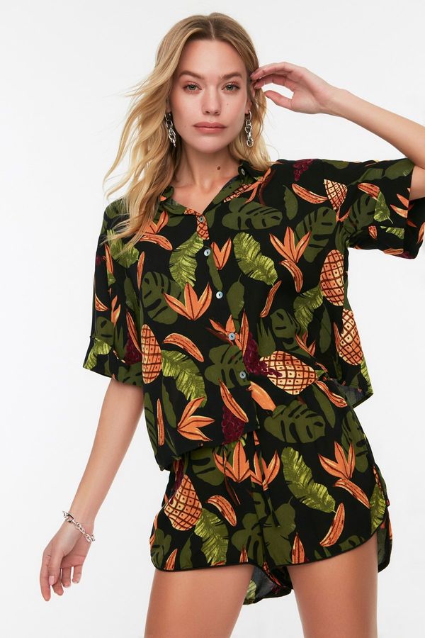 Trendyol Дамски комплект Trendyol Patterned