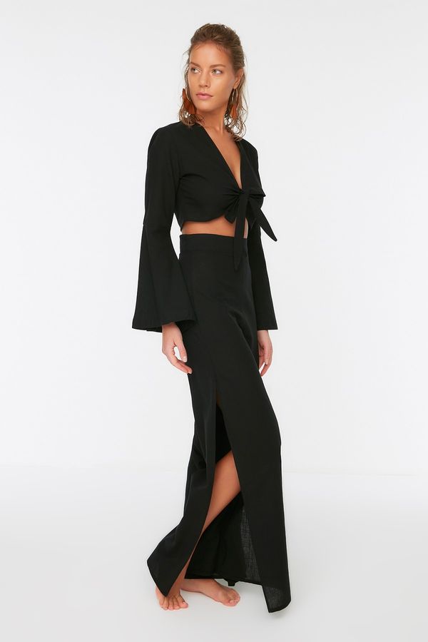 Trendyol Дамски комплект Trendyol Tied Detailed