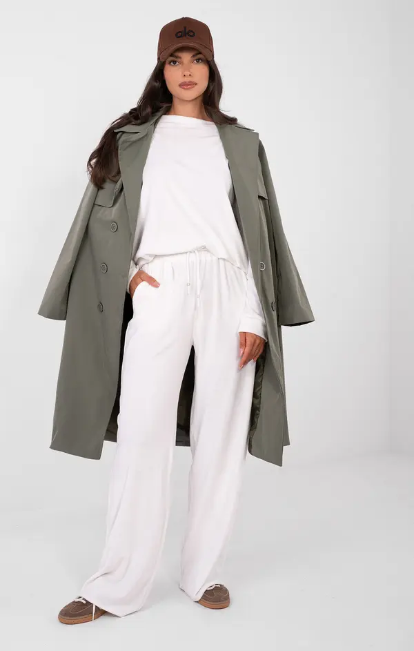 LAKERTA Дамски комплект в екрю с палто