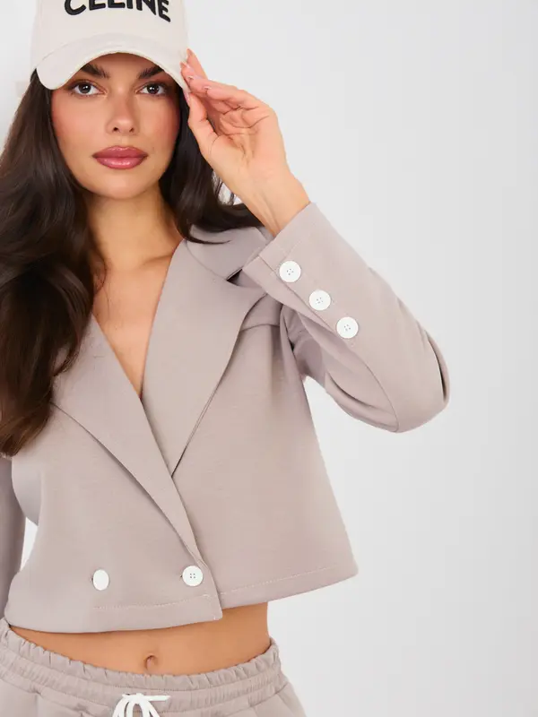 RUE PARIS Дамски комплект в тъмнобежово