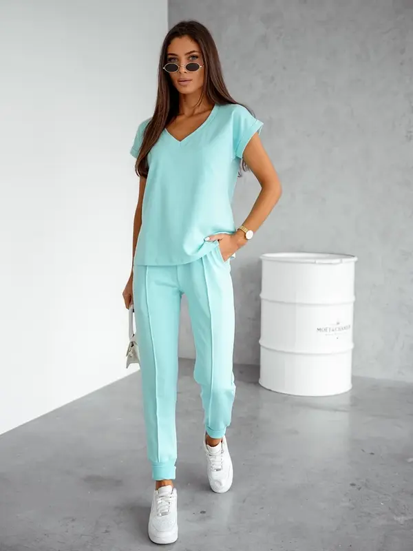 Resti Дамски комплект за свободното време от памук