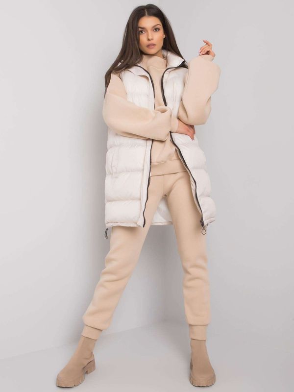 Fashionhunters Дамски комплект. Fashionhunters i523_EM-KMPL-647.00Pbeżowy