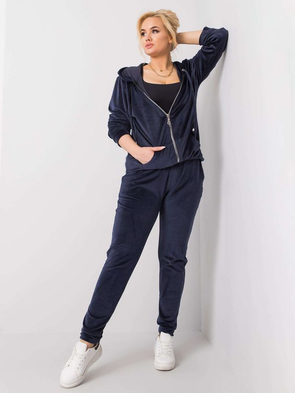 Fashionhunters Дамски комплект. Fashionhunters i523_RV-KMPL-5961.18Xgranatowy