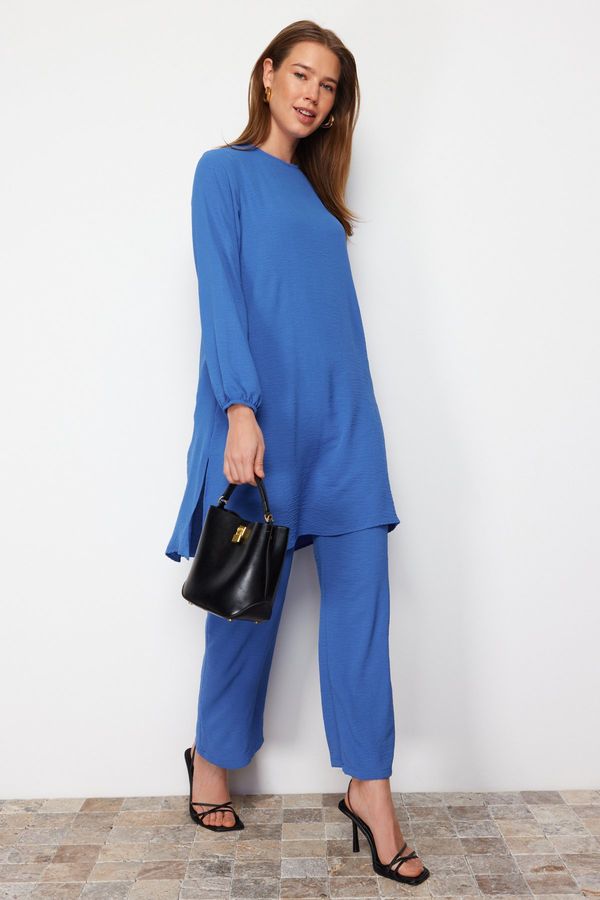 Trendyol Дамски комплект. Trendyol TCTSS22US0023/blue