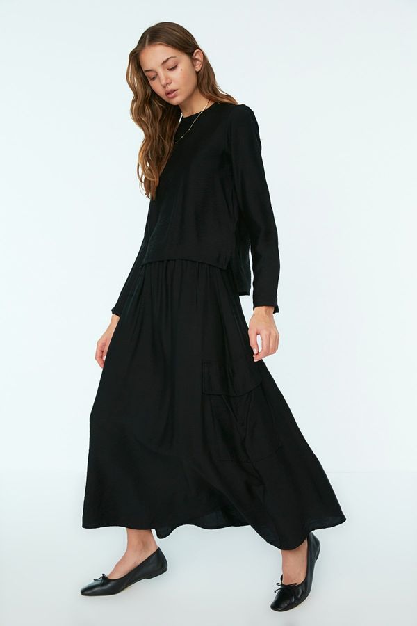 Trendyol Дамски комплект. Trendyol TCTSS22US0087/Black