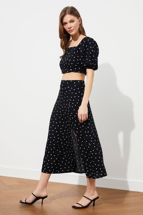 Trendyol Дамски коплект Trendyol Polka dot printed