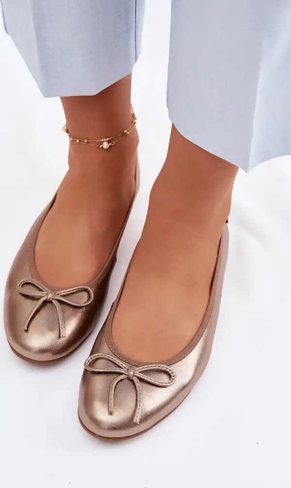 Maciejka Дамски кожени балерини Maciejka