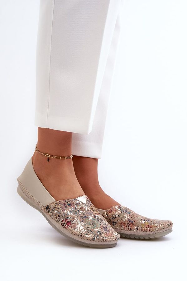 Maciejka Дамски кожени балерини Maciejka