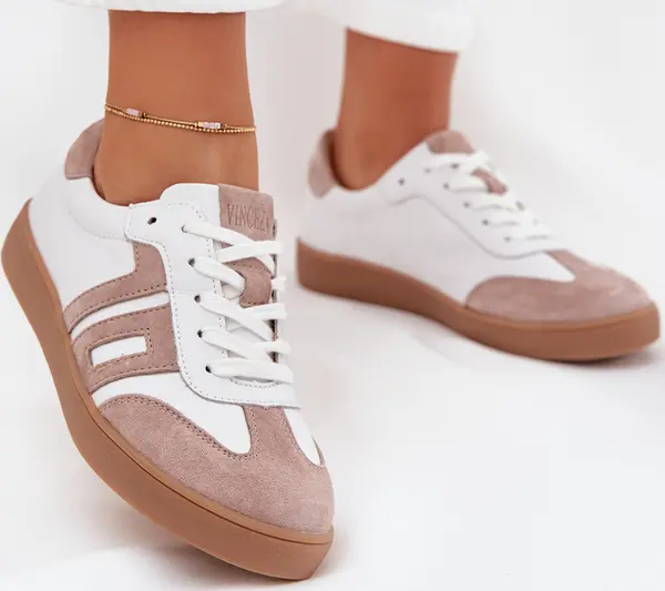 VINCEZA Дамски Кожени Маратонки Vinceza