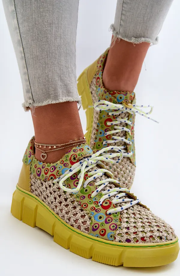 Maciejka Дамски кожени мокасини Maciejka