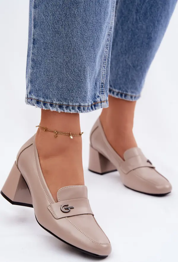 VINCEZA Дамски кожени ниски обувки Vinceza