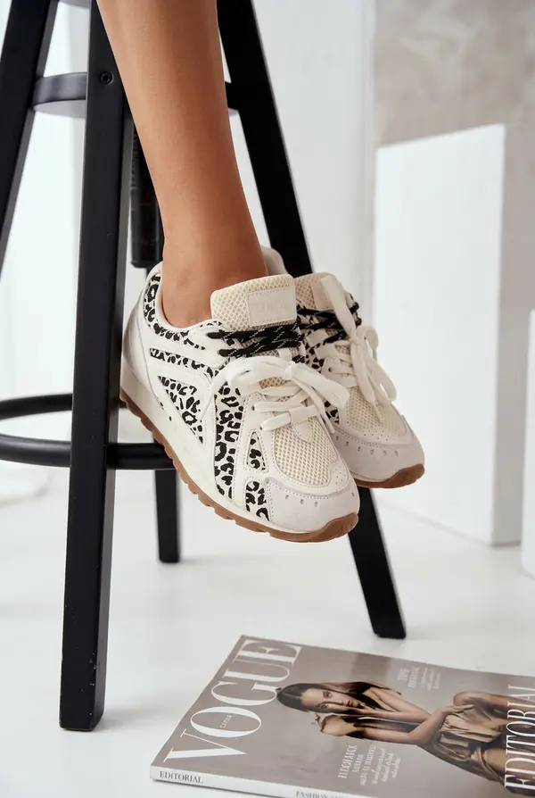 BIG STAR SHOES Дамски кожени велурени маратонки Big Star