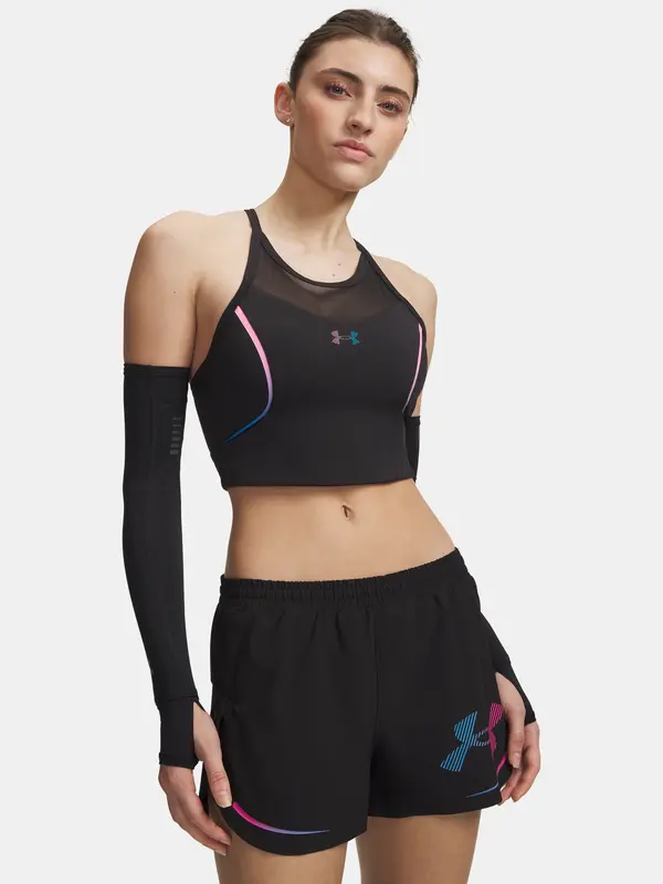 Under Armour Дамски къс функционален топ Under Armour
