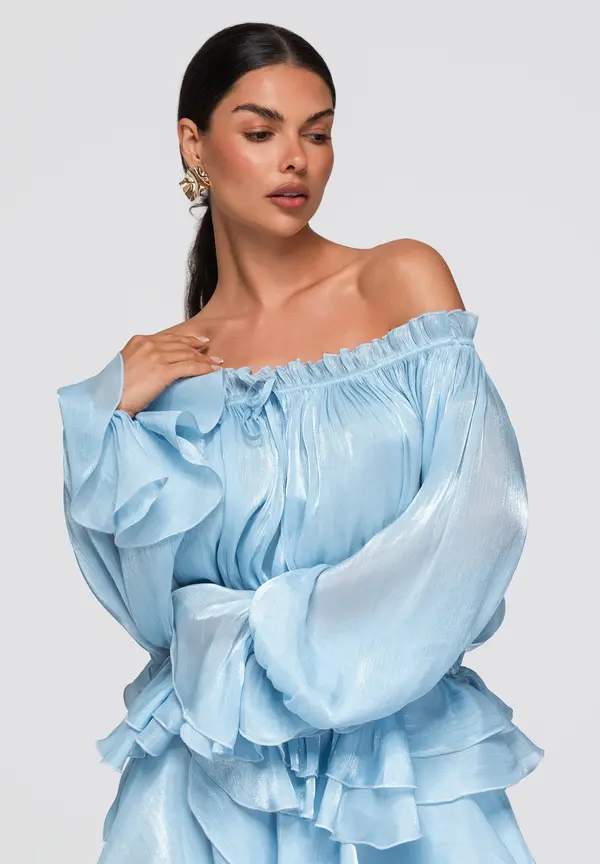 Ombre Дамски къс топ Ombre OW-TS-