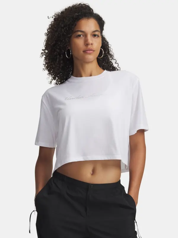 Under Armour Дамски къс топ Under Armour