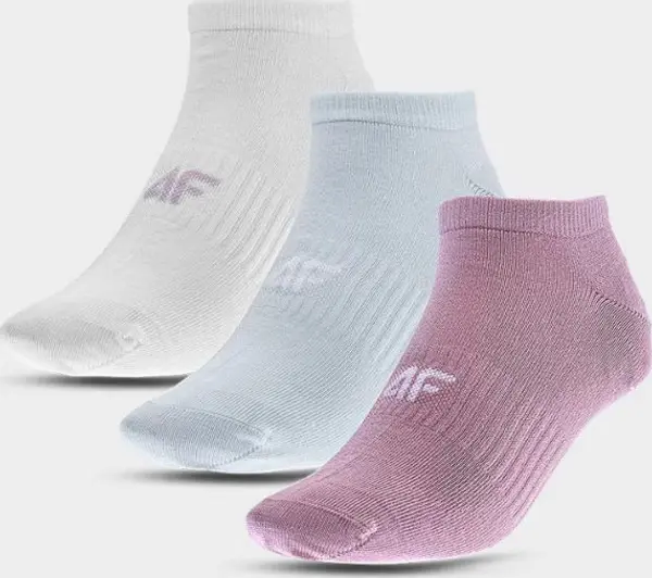 4F Дамски Къси Чорапи 3 Пари Мултиколор 4FWMM00USO