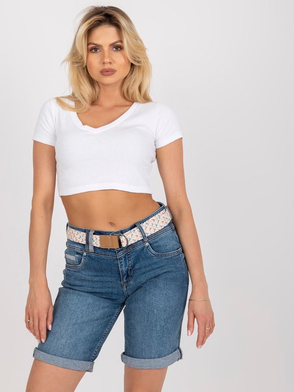 Sublevel Дамски къси панталони Fashionhunters SUBLEVEL