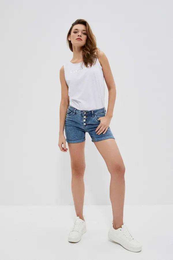 Moodo Дамски къси панталони Moodo