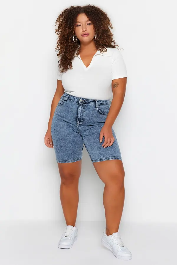 Trendyol Дамски къси панталони Trendyol