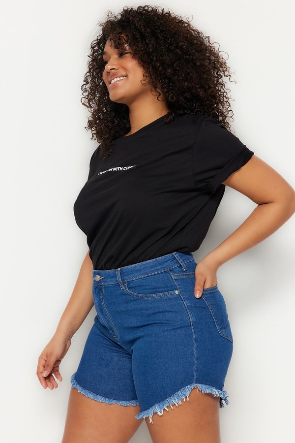 Trendyol Дамски къси панталони Trendyol