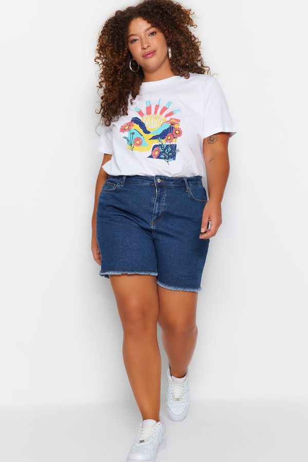 Trendyol Дамски къси панталони Trendyol