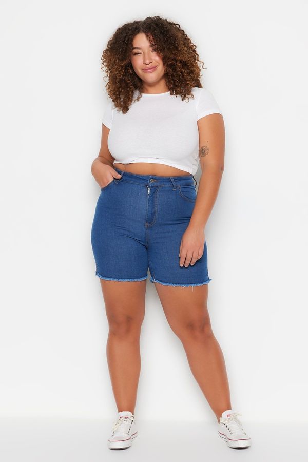 Trendyol Дамски къси панталони. Trendyol