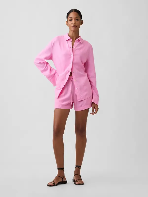 GAP Дамски ленени шорти GAP