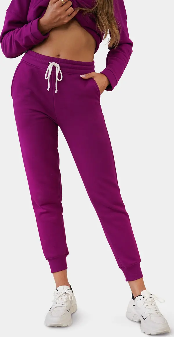 Edoti Дамски лилави спортни панталони Edoti