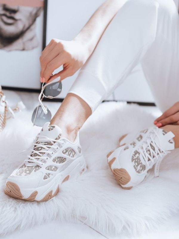 DStreet Дамски Маратонки ANAH Beige Dstreet