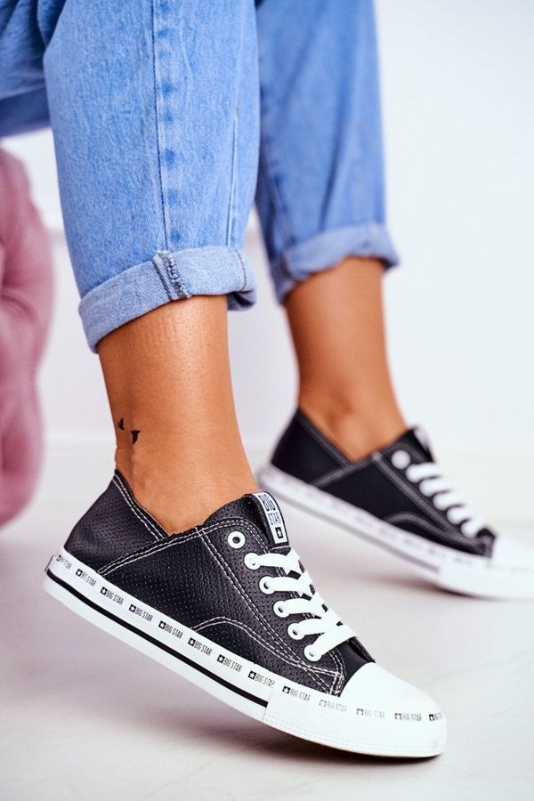 BIG STAR SHOES Дамски маратонки Big Star - черни