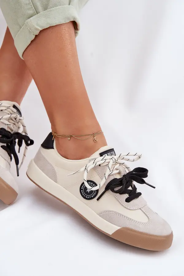 BIG STAR SHOES Дамски маратонки Big Star с двойни връзки